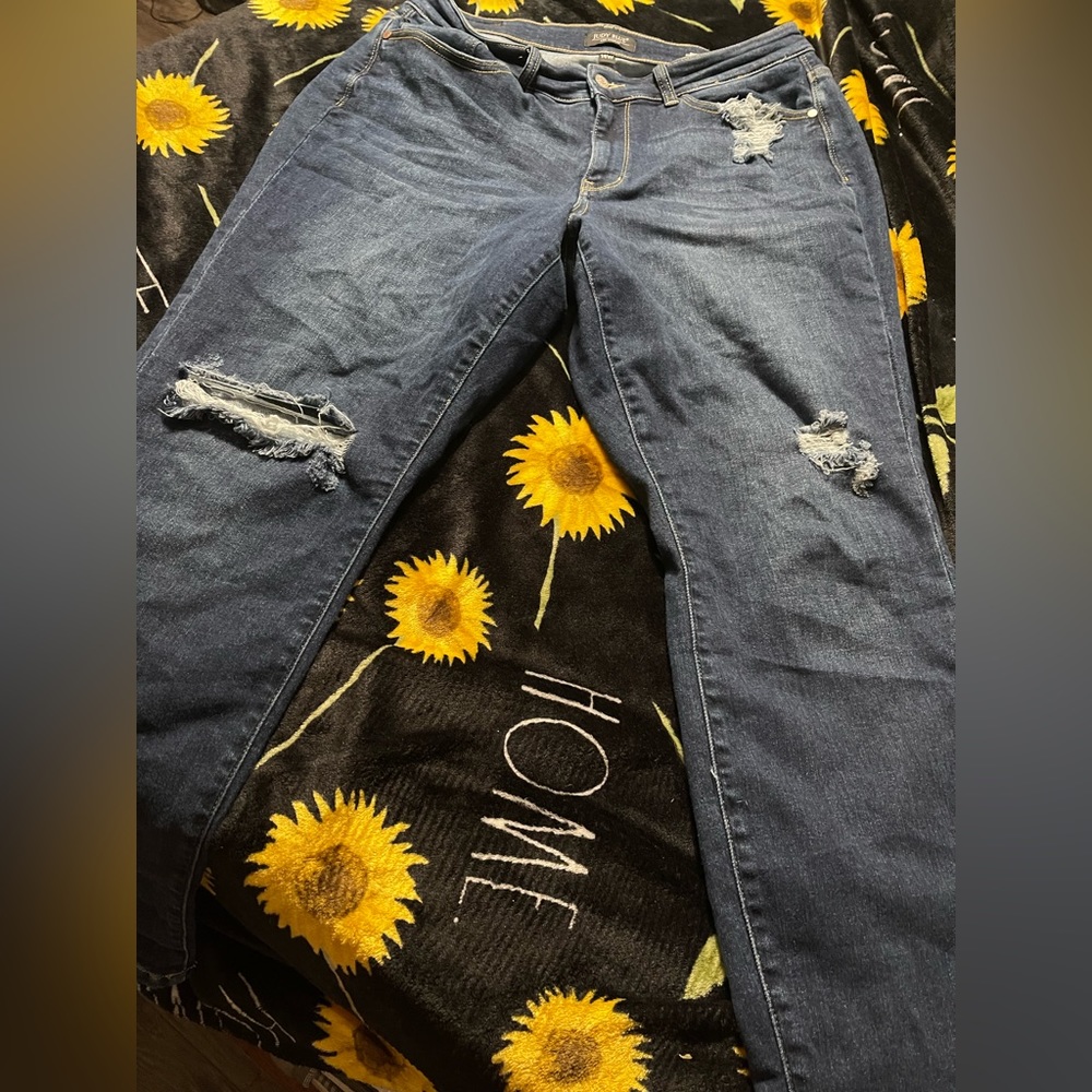 Distressed JB jeans